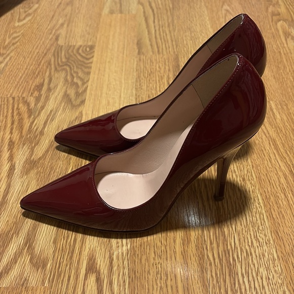 Kate Spade Heels 5.5 in Deep Burgundy - Picture 6 of 7